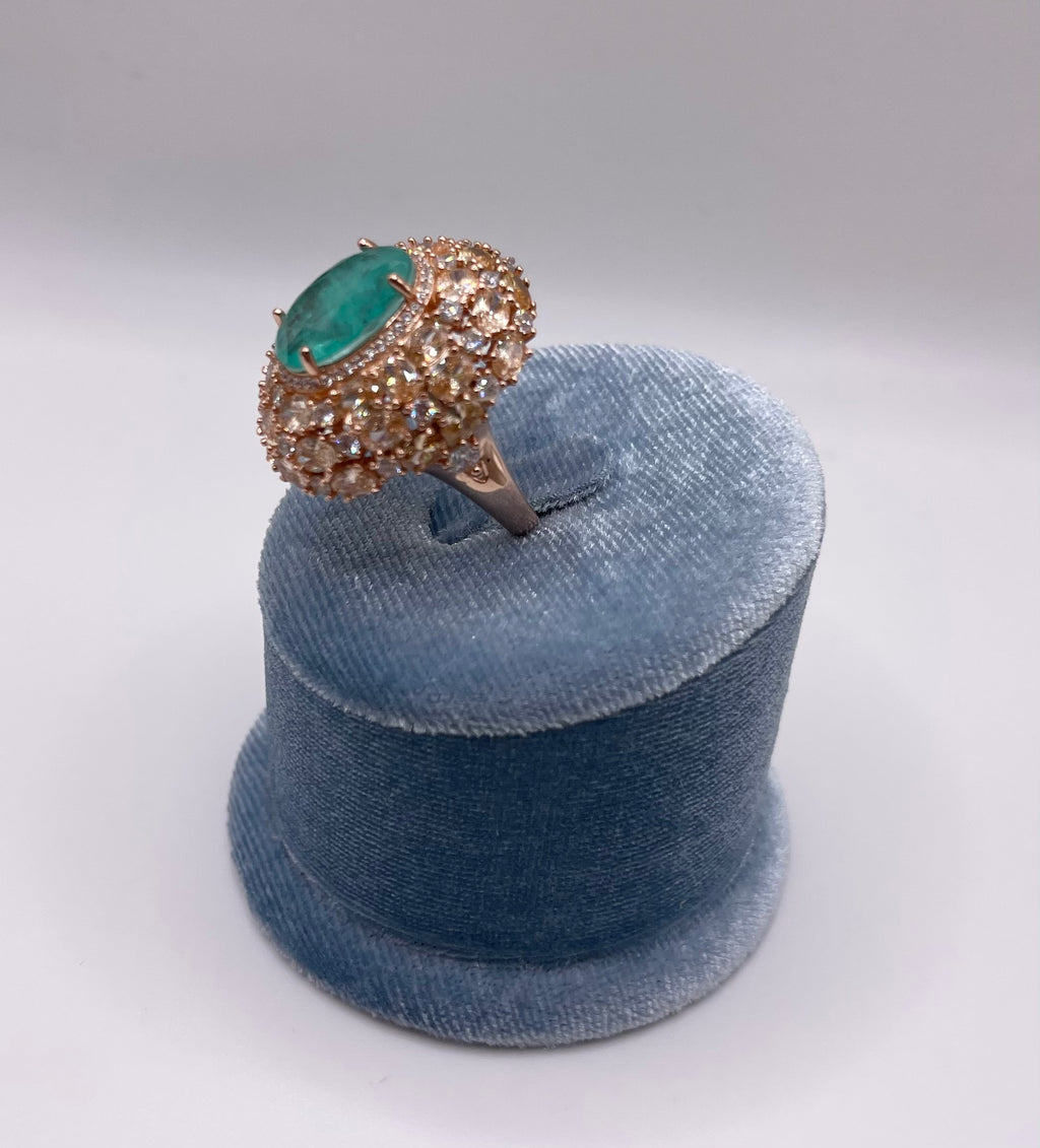 ANELLO IN ARGENTO ROSA 925