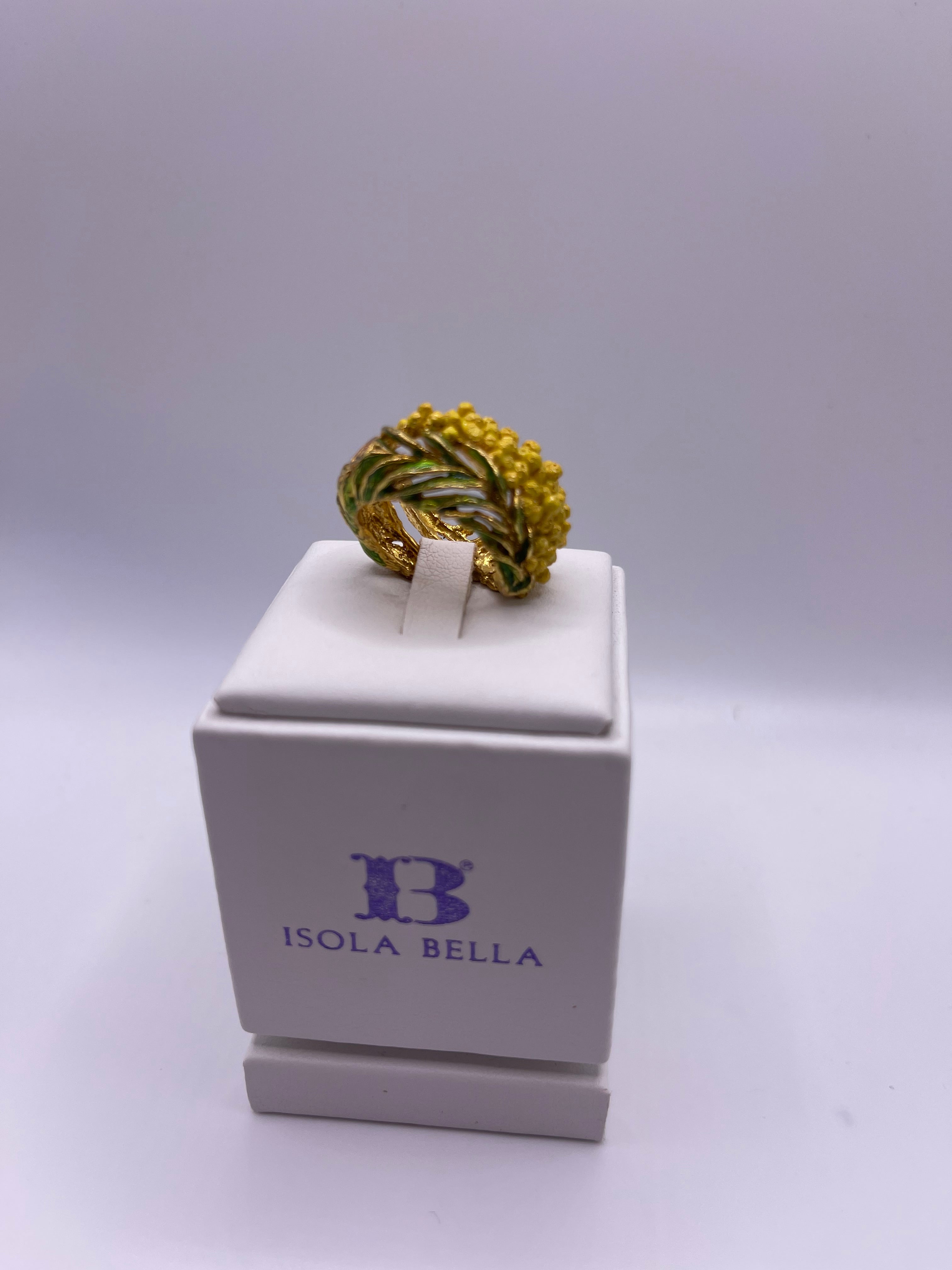 ANELLO IN ARGENTO ISOLA BELLA