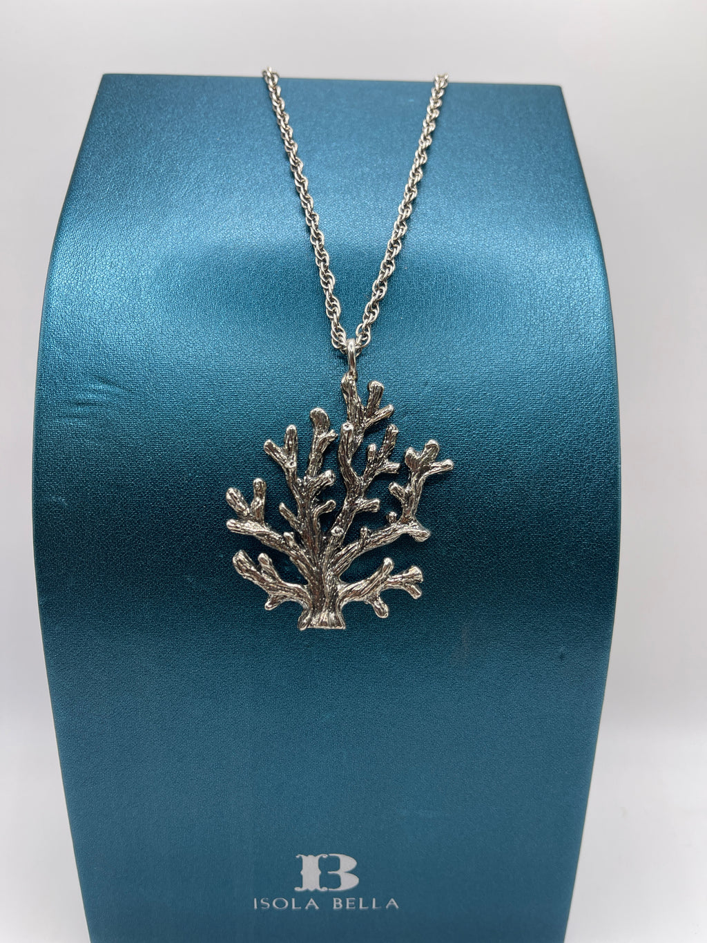 COLLANA ARGENTO ISOLA BELLA