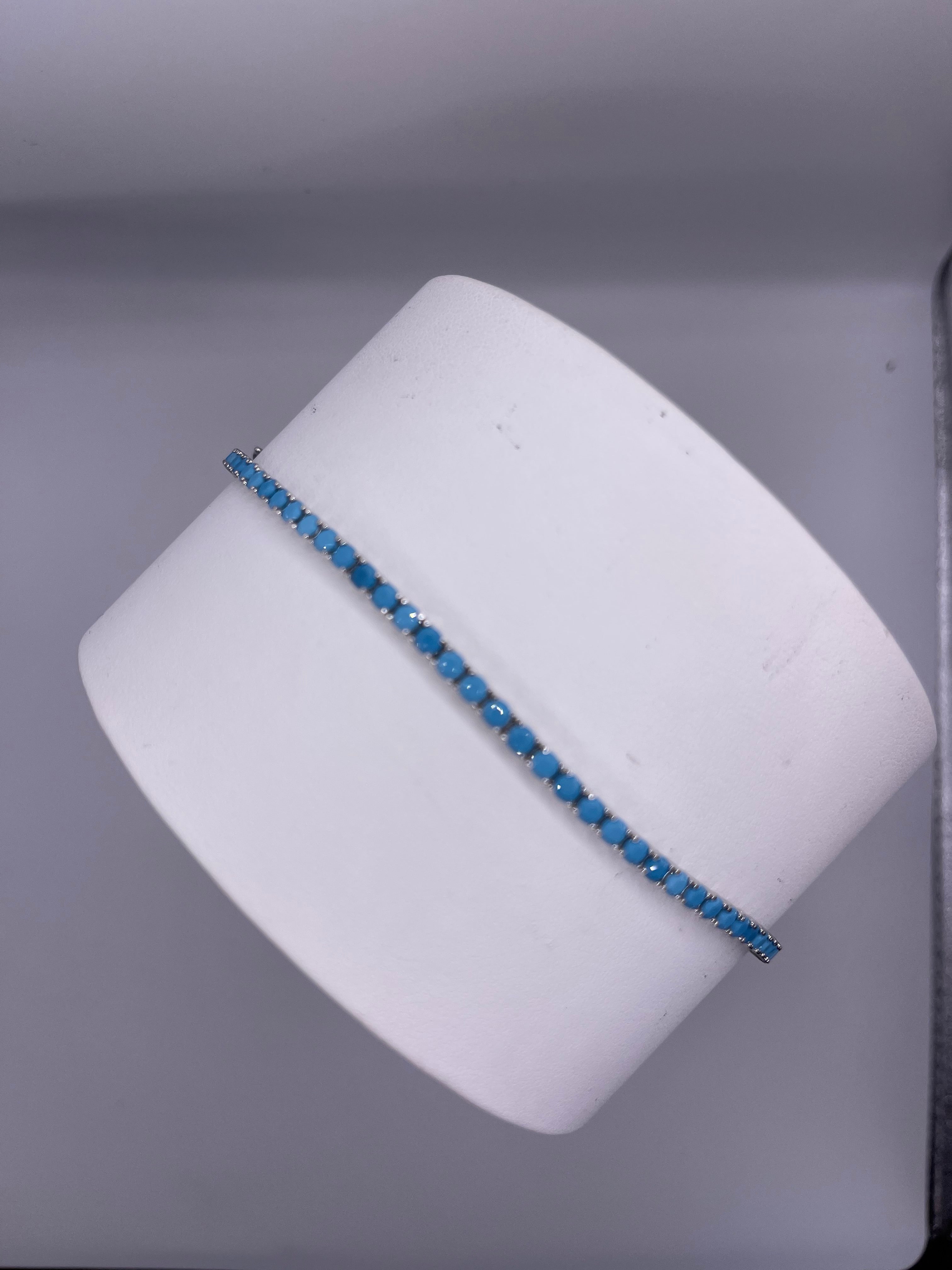 Bracciale tennis in argento 925