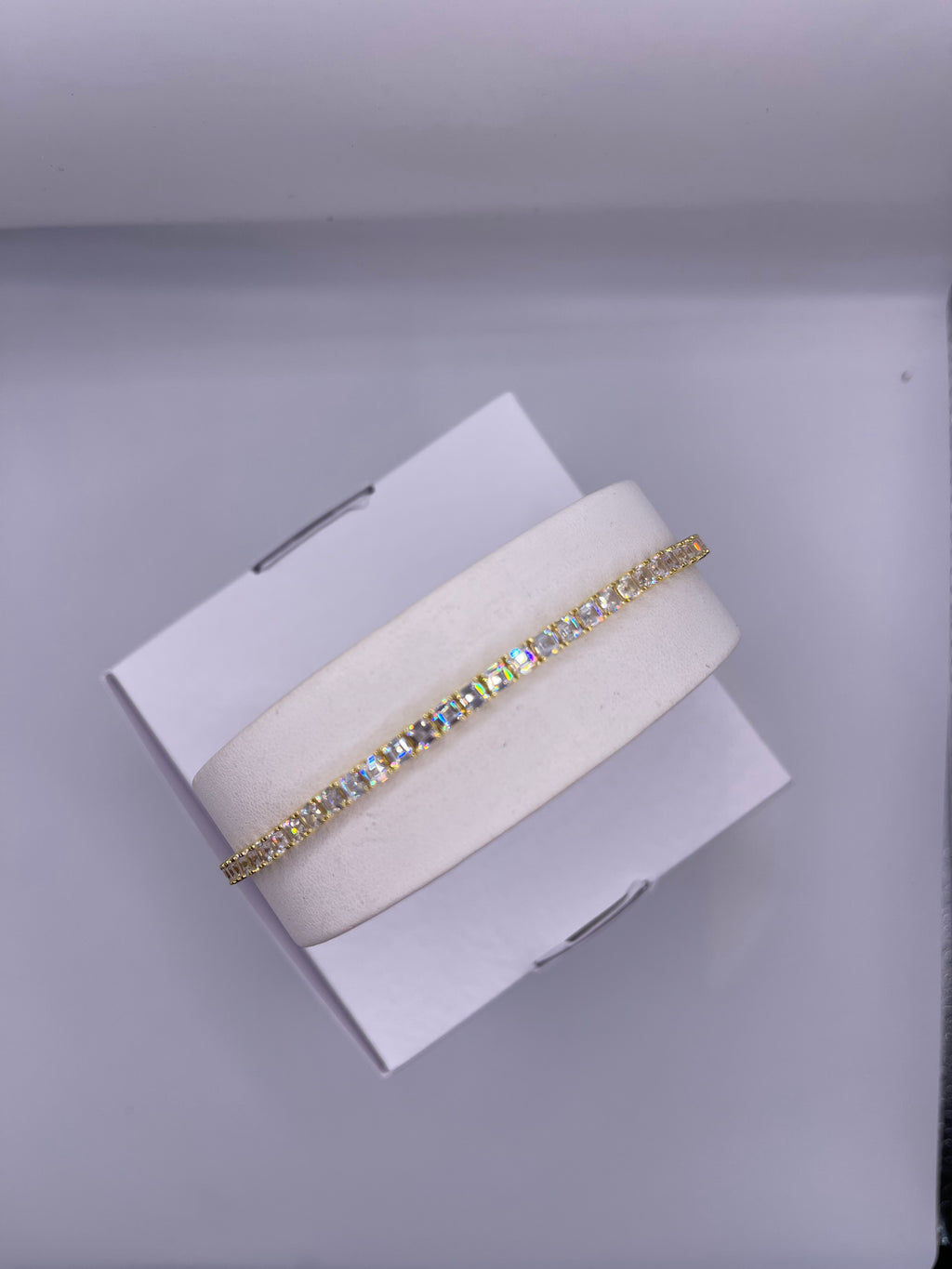 BRACCIALE TENNIS IN ARGENTO