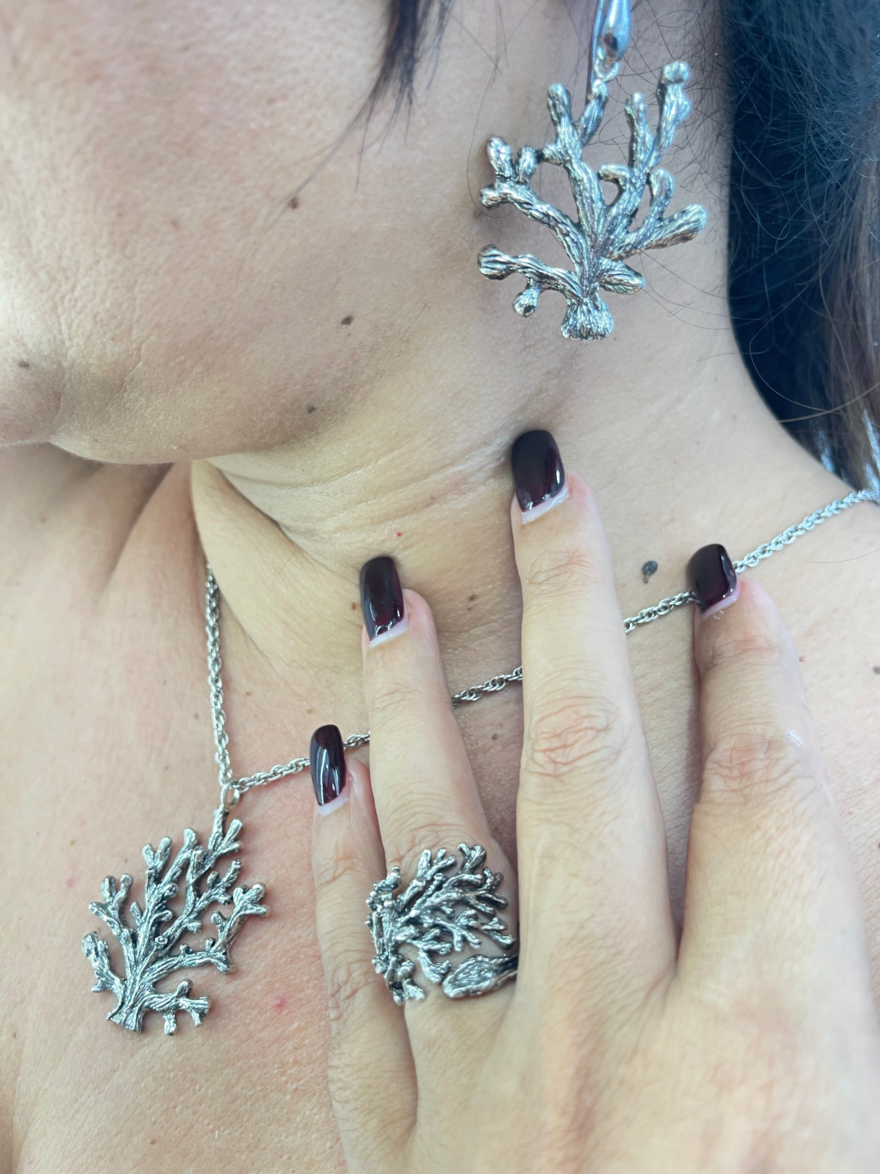 ORECCHINI IN ARGENTO ISOLA BELLA