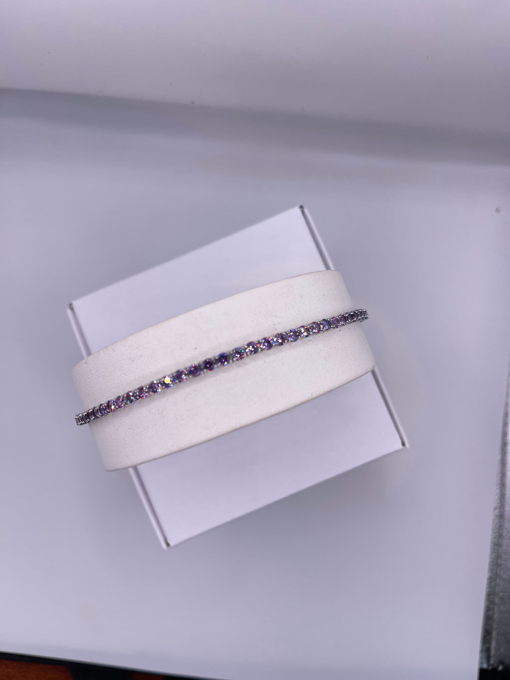 BRACCIALE TENNIS ARGENTO