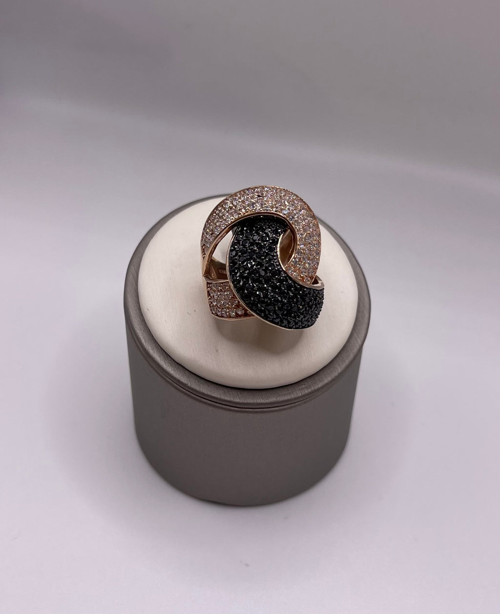 ANELLO IN ARGENTO ROSATO 925