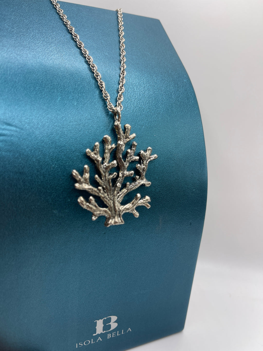 COLLANA ARGENTO ISOLA BELLA