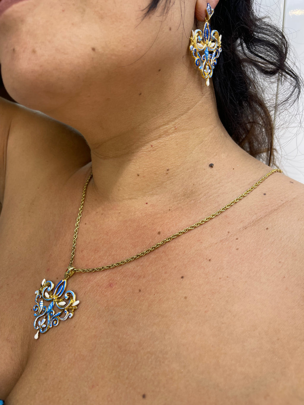 COLLANA IN ARGENTO ISOLA BELLA