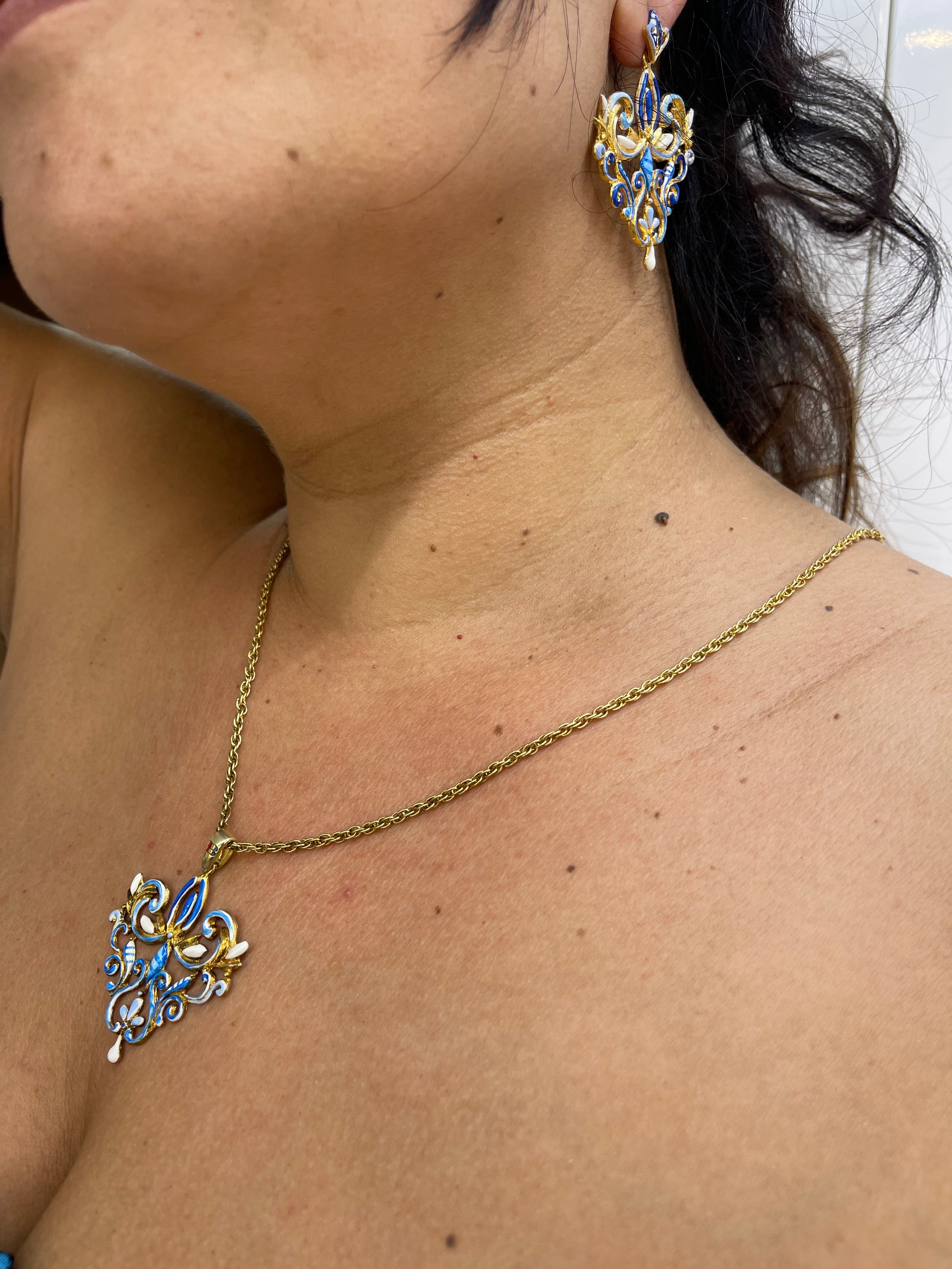 COLLANA IN ARGENTO ISOLA BELLA