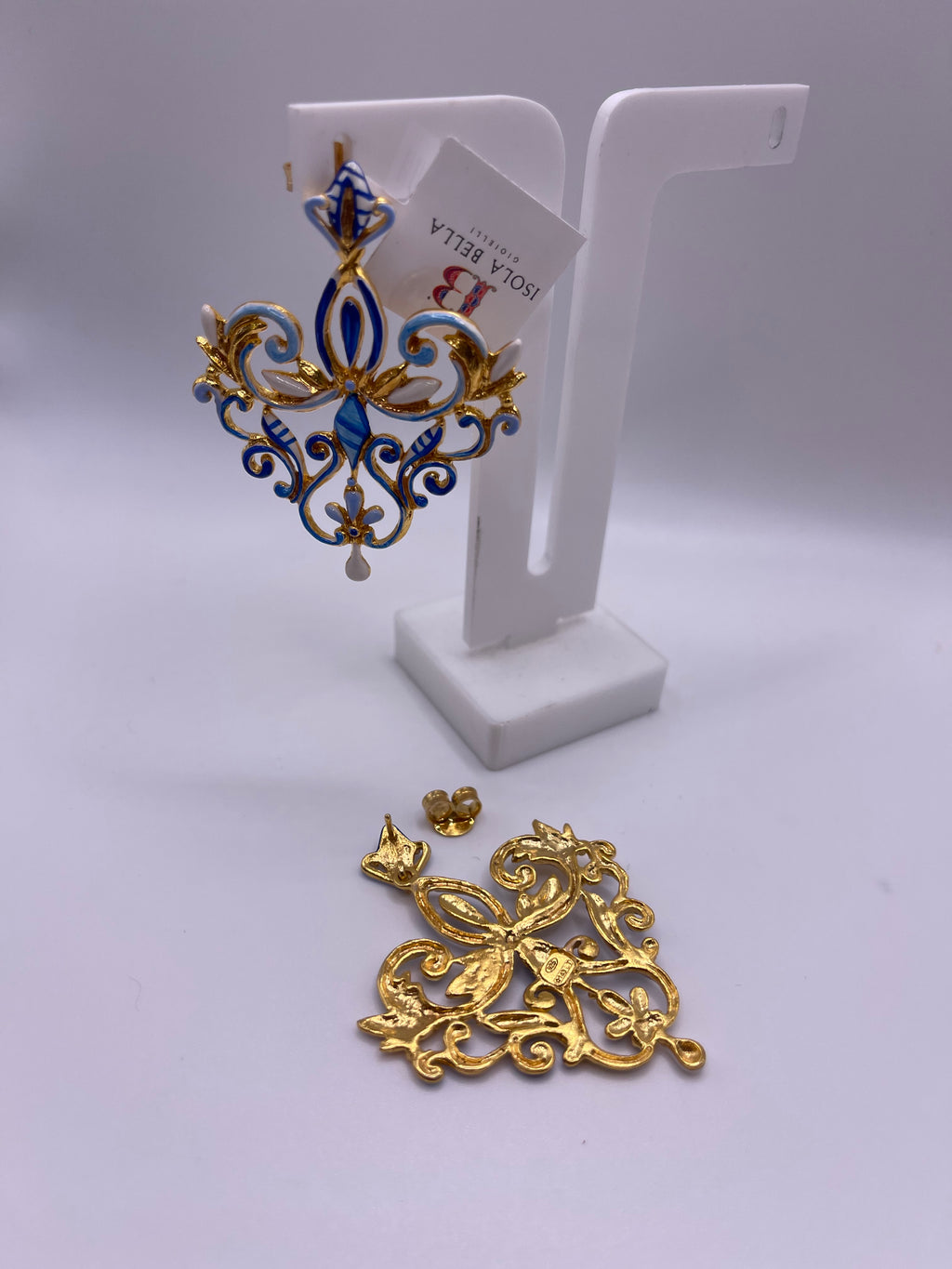 ORECCHINI IN ARGENTO ISOLA BELLA