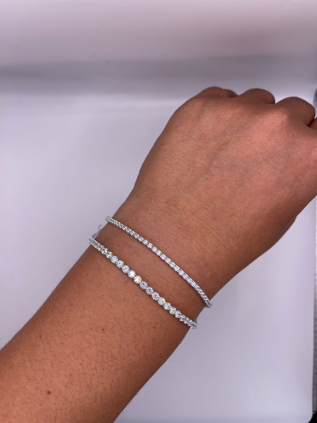 Bracciale Tennis in argento 925