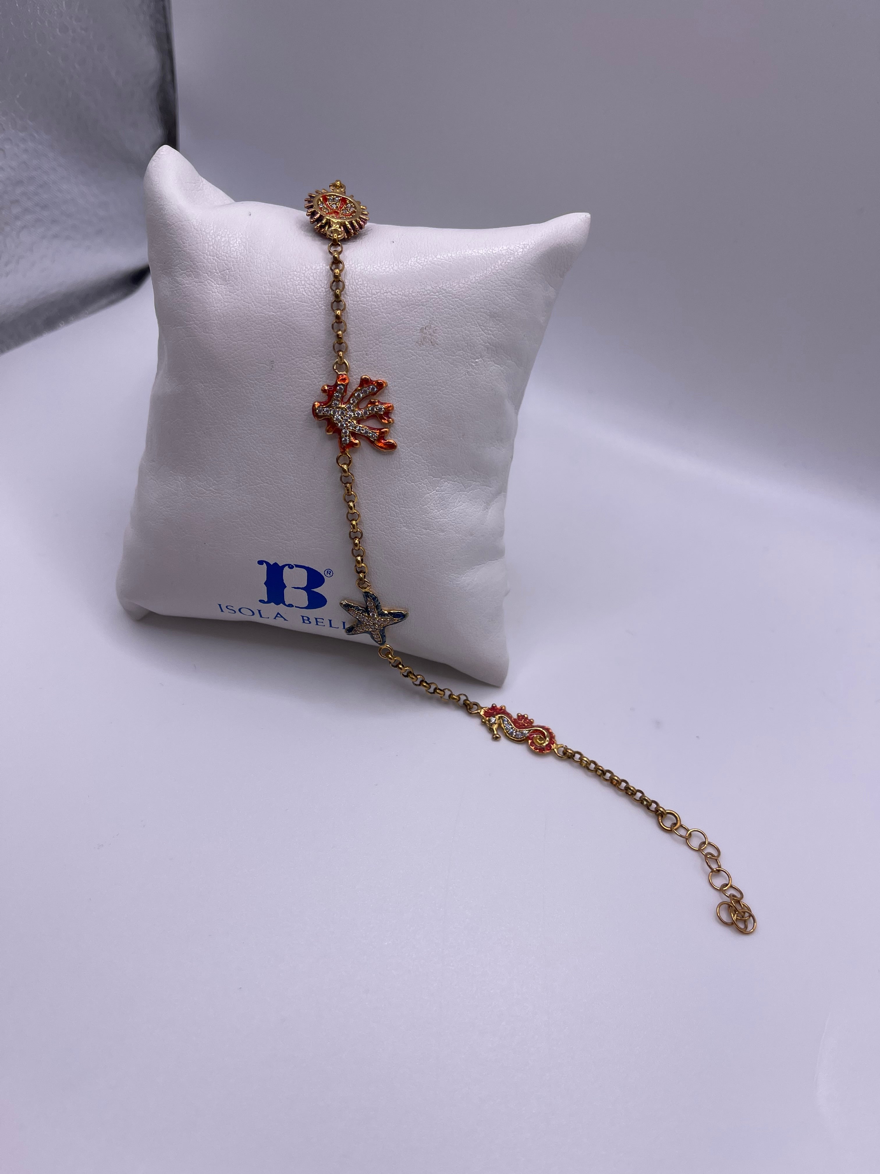 BRACCIALE IN ARGENTO ISOLA BELLA