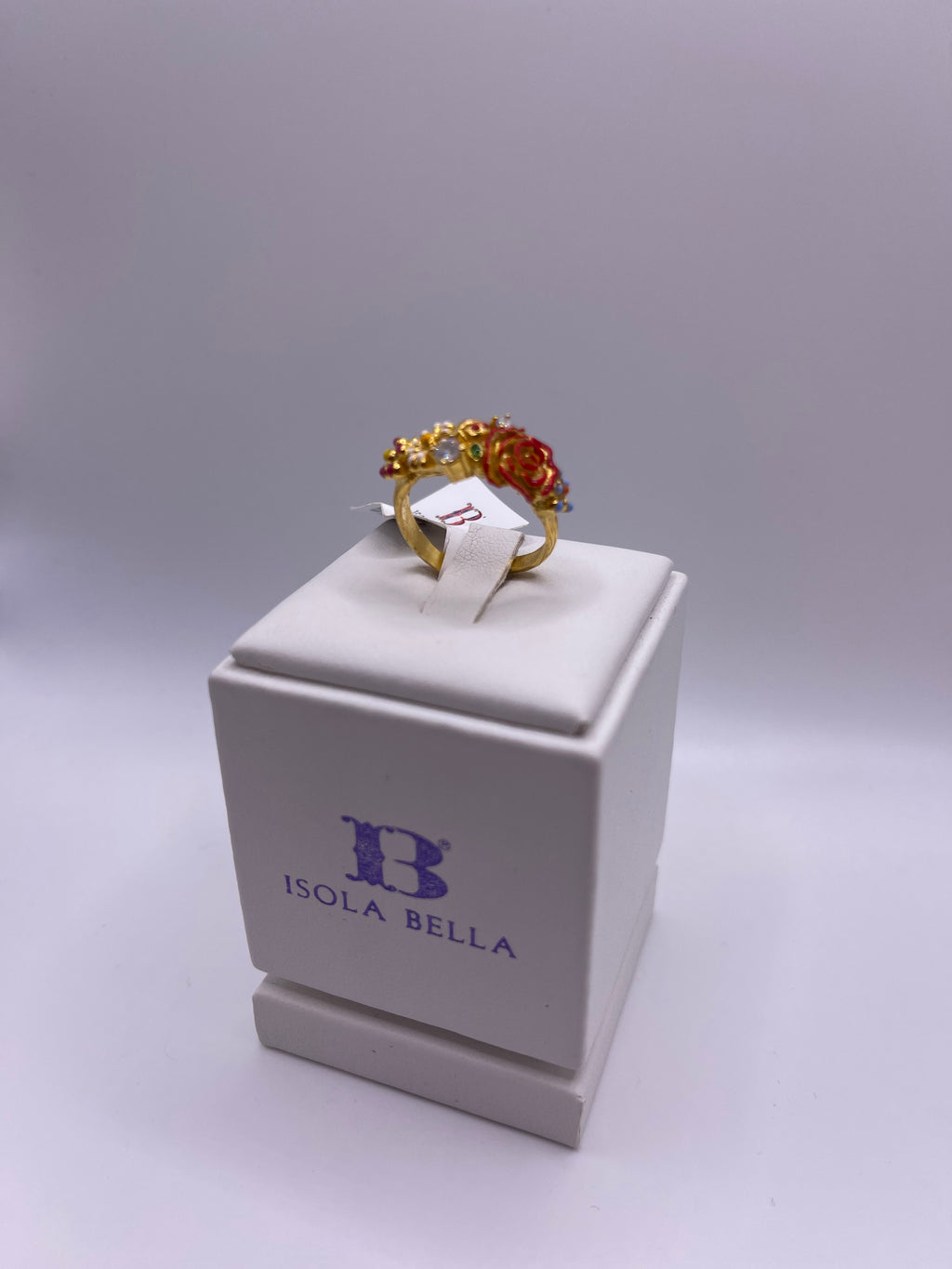 ANELLO IN ARGENTO ISOLA BELLA