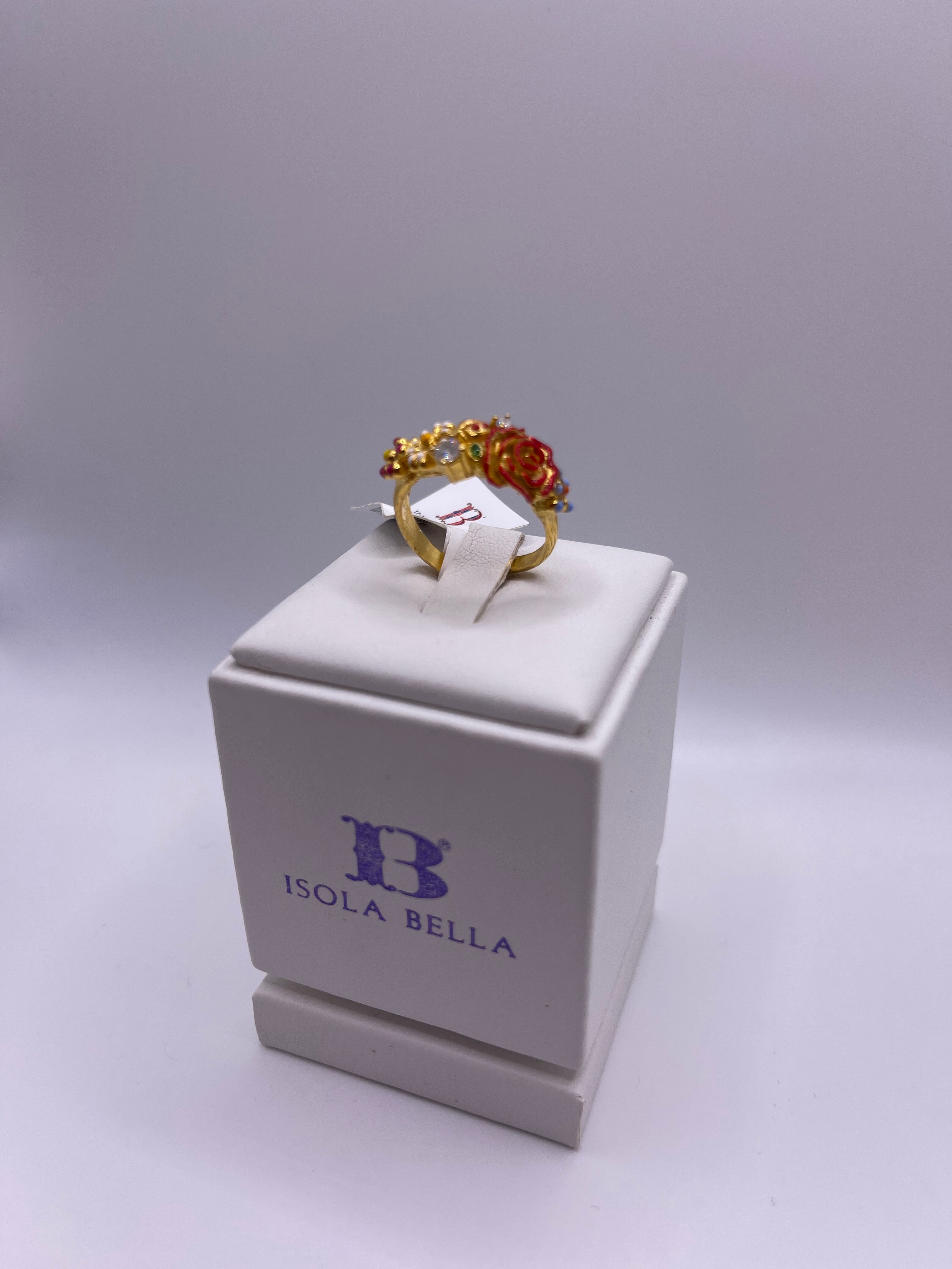 ANELLO IN ARGENTO ISOLA BELLA