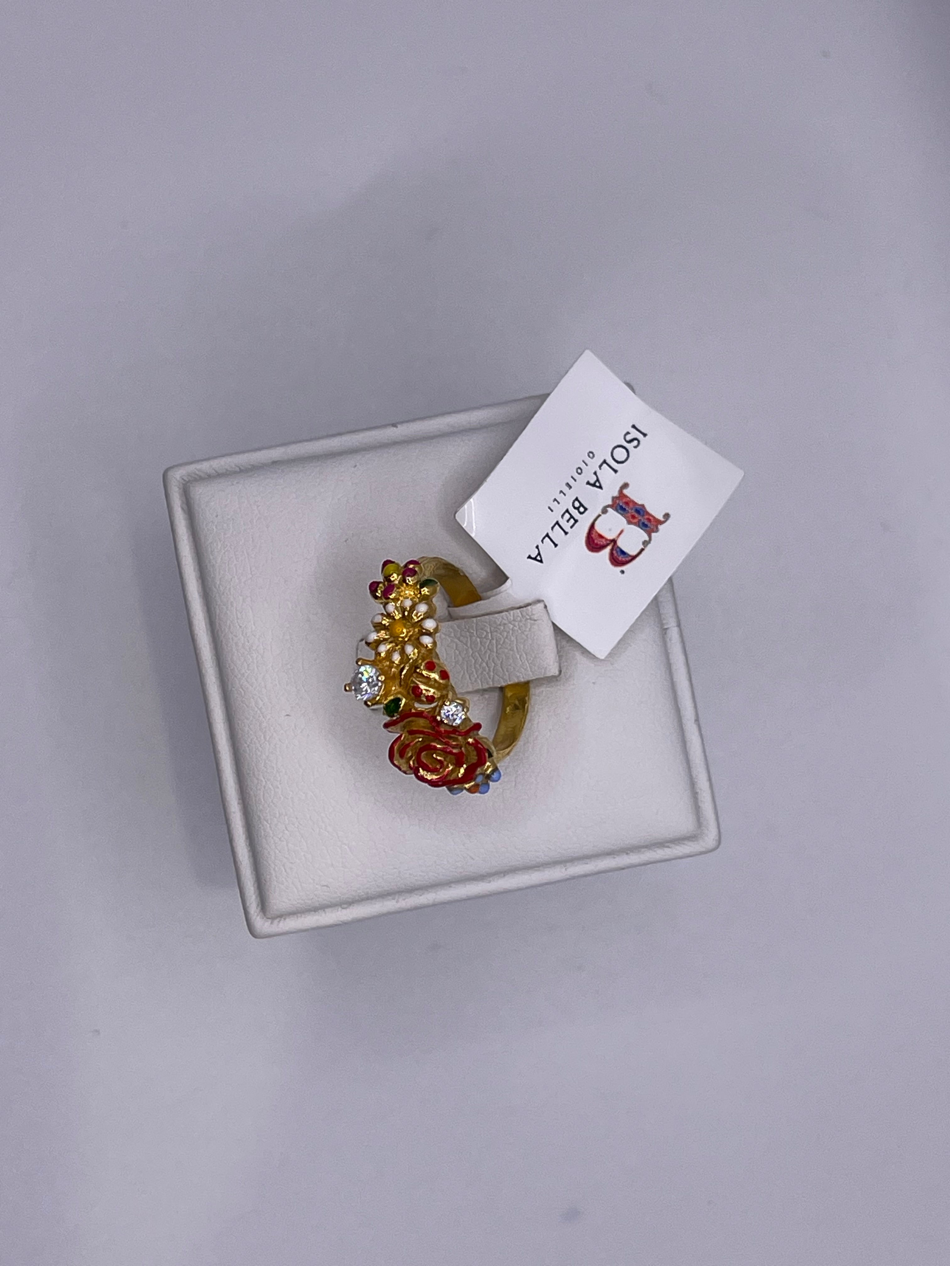 ANELLO IN ARGENTO ISOLA BELLA