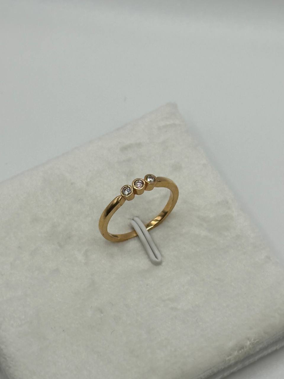 ANELLO IN ORO ROSA BRILLANTE