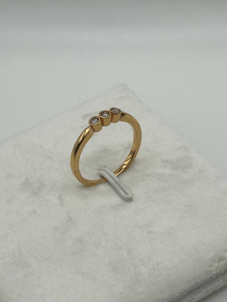 ANELLO IN ORO ROSA BRILLANTE