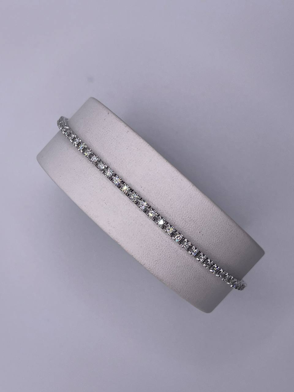 BRACCIALE TENNIS IN ORO E DIAMANTI