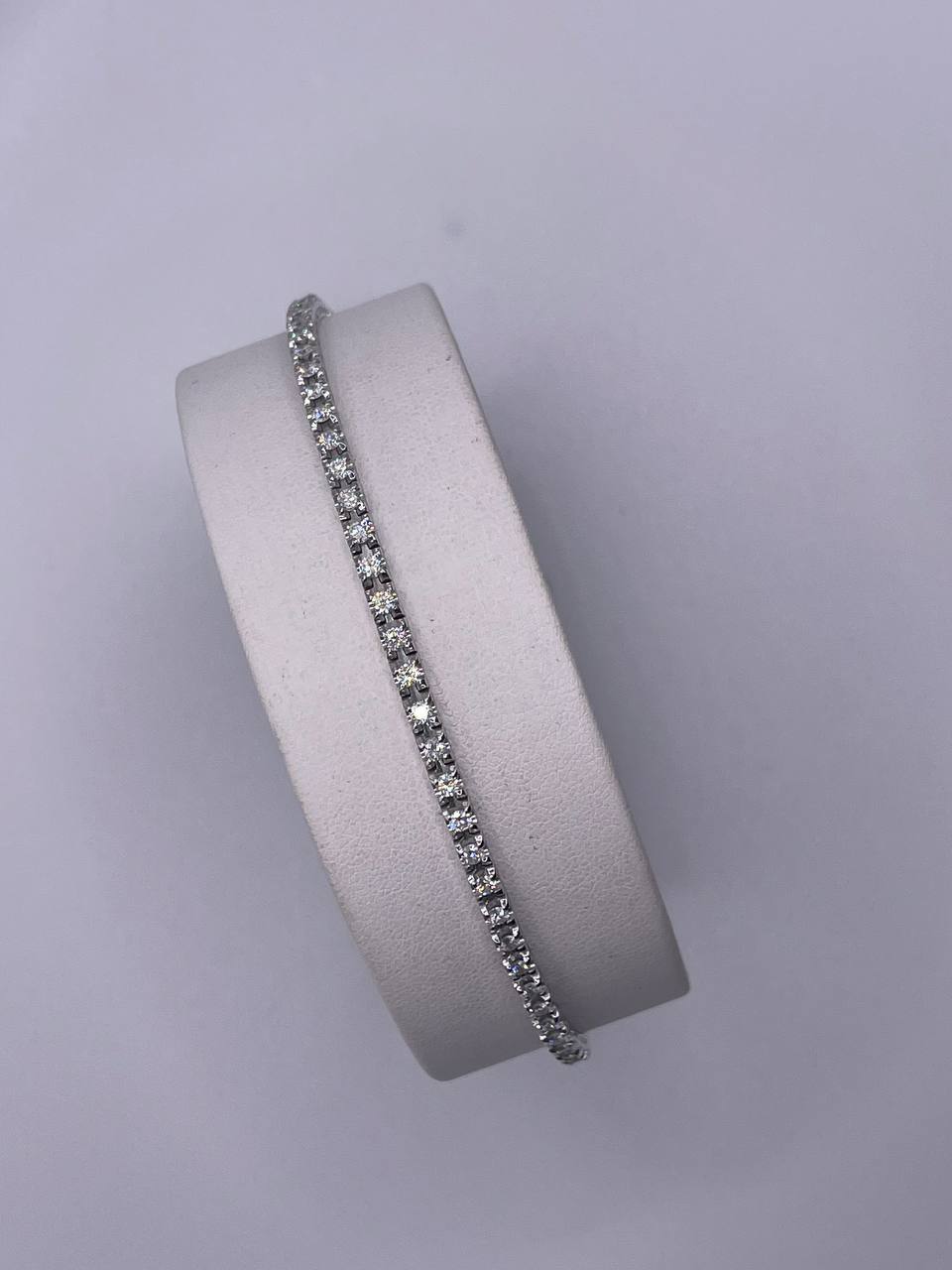 BRACCIALE TENNIS IN ORO E DIAMANTI