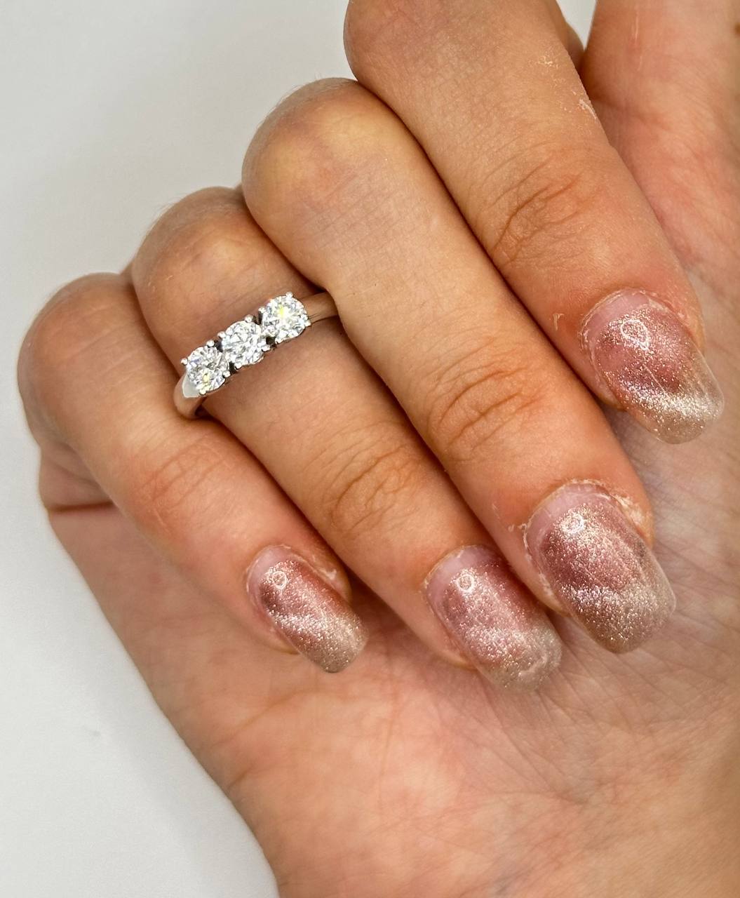 ANELLO TRILOGY IN ORO E DIAMANTI