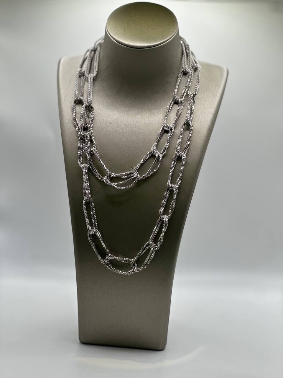 COLLANA ARGENTO ANELLI